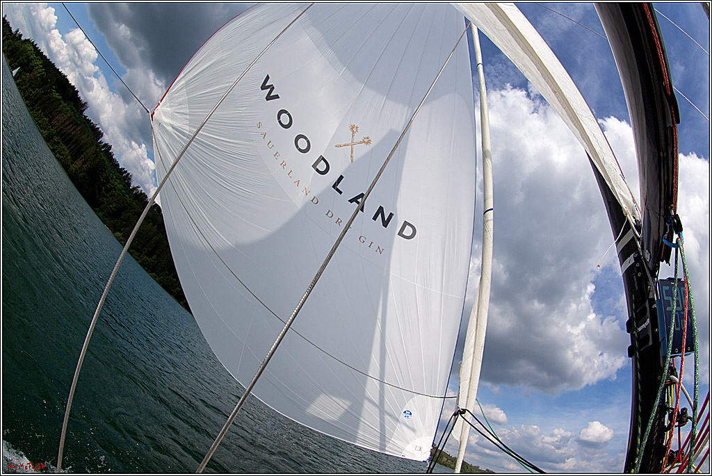 J70 - WOODLAND, 12.06.2021 Segelboot; Segeln; Woodland; Spinnaker; J70; Sorpesee; Sauerland